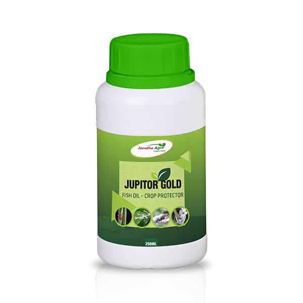 Janatha Agro-Jupiter Gold - Fish Oil with Herbal Extracts - Advanced Crop Protector for Plants